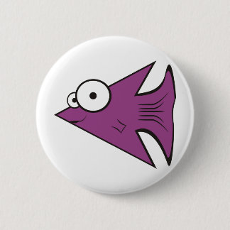 F is for Fishy! Pinback Button