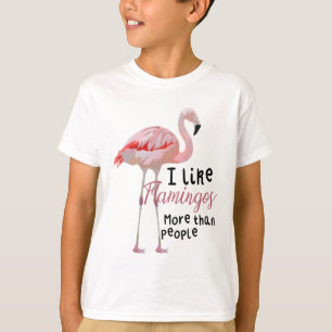 F is for Flamingo T-Shirt