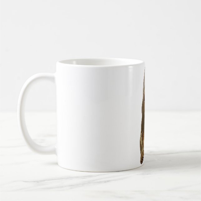 F is for Fossa Coffee Mug (Left)