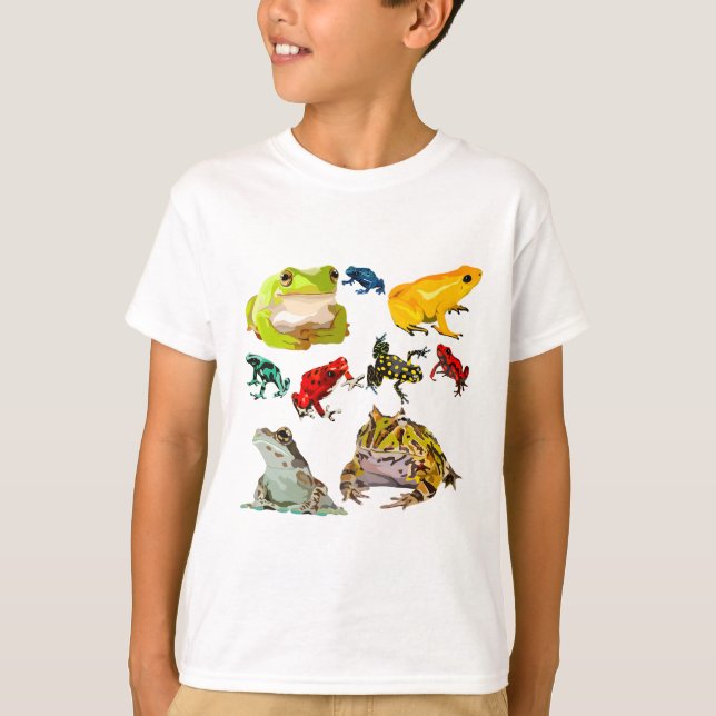 F is for Frog T-Shirt (Front)