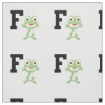 F is for Frogman Fabric