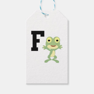 F is for Frogman Gift Tags