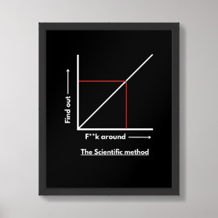 F**k around and find out poster