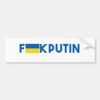 F**k Putin Bumper Sticker
