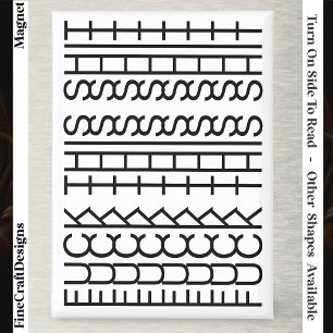 F**k This Shit-Hidden Message 144BW Modern Unusual Magnet