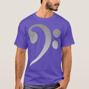 F Key Bass Note design  Bassists  Player Music T-Shirt