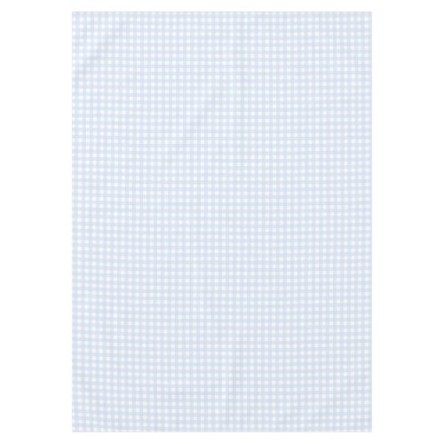 F  L Blue Gingham Tablecloth