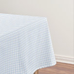 F &amp; L Blue Gingham Tablecloth
