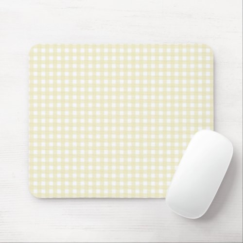 F  L Lemon Yellow Mouse Pad