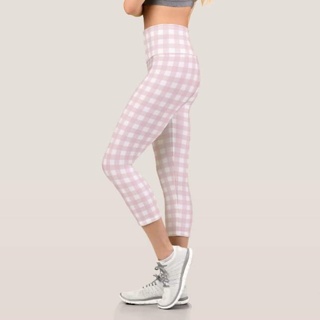 F & L Peach Capri Leggings (Left)