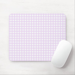 F & L Pink Gingham Mouse Pad