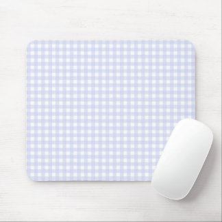 F & L Purple Gingham Mouse Pad