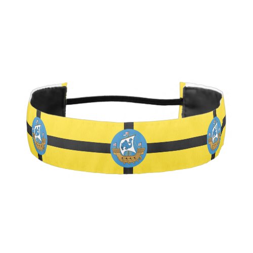 F lag of Wellington City New Zealand Magnet Athletic Headband