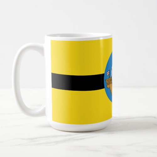 F lag of Wellington City New Zealand Magnet Coffee Mug