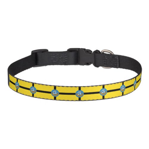 F lag of Wellington City New Zealand Magnet Pet Collar