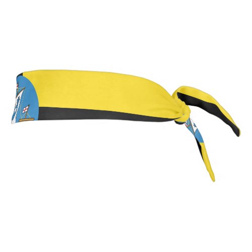 F lag of Wellington City New Zealand Magnet Tie Headband