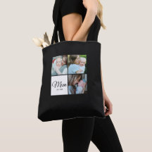 F*Mom Established Script Black 3 Photo Gift