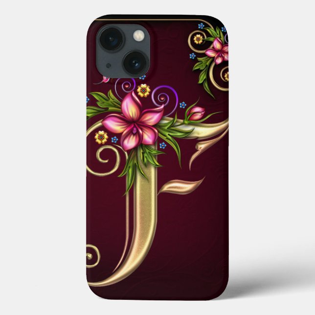 F Monogram iPad Air Case (Back)