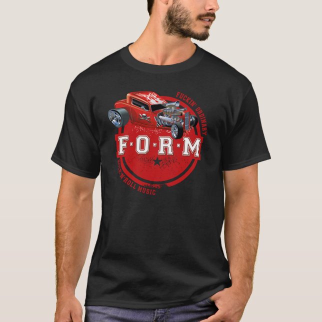 F.O.R.M HotRod Basic T-Shirt (Front)