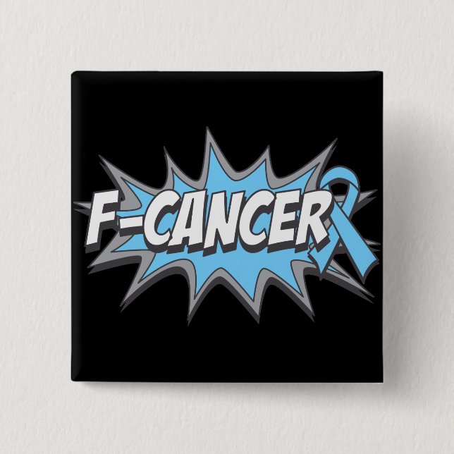 F-Prostate Cancer Pinback Button (Front)