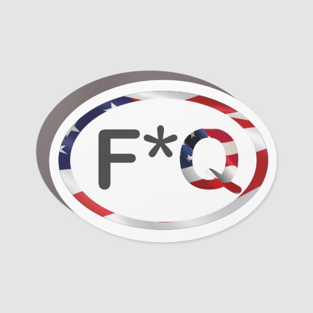 F*Q CAR MAGNET (Front)