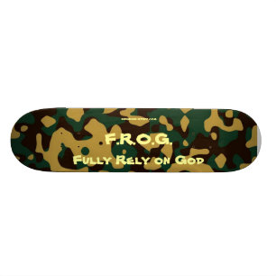 F.R.O.G. FROG SKATEBOARD DECK