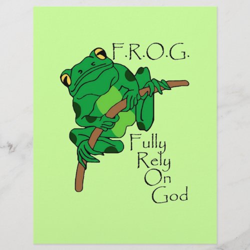 FROG Fully Rely On God 1 Flyer