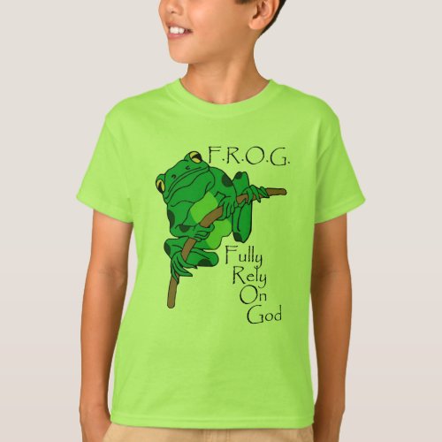 FROG Fully Rely On God 1 T_Shirt
