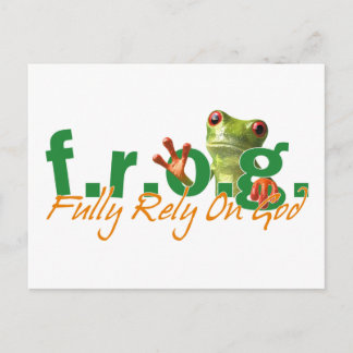F.R.O.G. Postcard