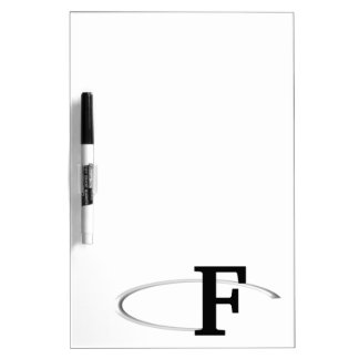 F Ring Dry Erase Board