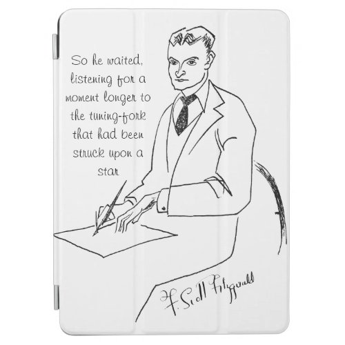 F Scott Fitzgerald iPad Air Cover