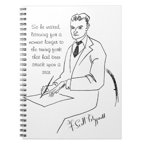 F Scott Fitzgerald Notebook
