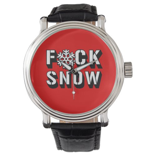 F- SNOW WATCHES