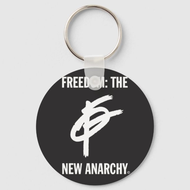 F the new A merchandise Keychain (Front)