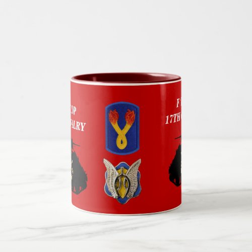 F Troop 17th Cavalry M113 ACAV Track Mug