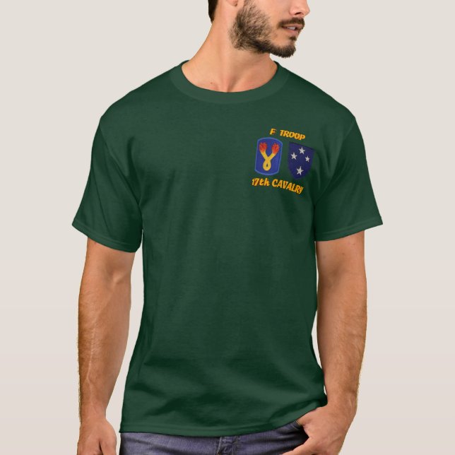 F Troop 17th Cavalry VSR M551 Sheridan Shirt (Front)