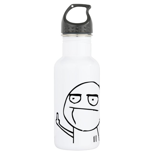 F U Dude Water Bottle (Front)