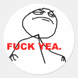 f*uck yeah meme stickers