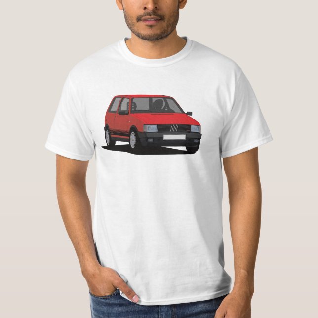 F Uno Mille Mk1 - 80's supermini in 9 colors T-Shirt (Front)