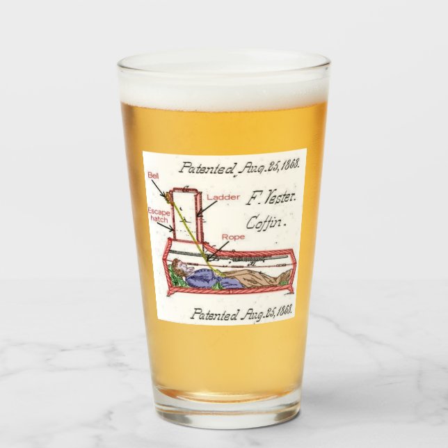 F Vester Escape Coffin Glass (Front Filled)