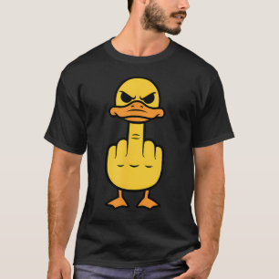 F You Duck - Funny Annoyed Middlefinger T-Shirt