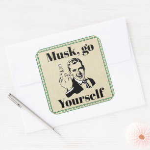 F You Musk Sticker