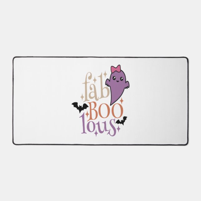 Fa BOO Lous Fa BOO Lous Halloween Ghost Desk Mat (Front)