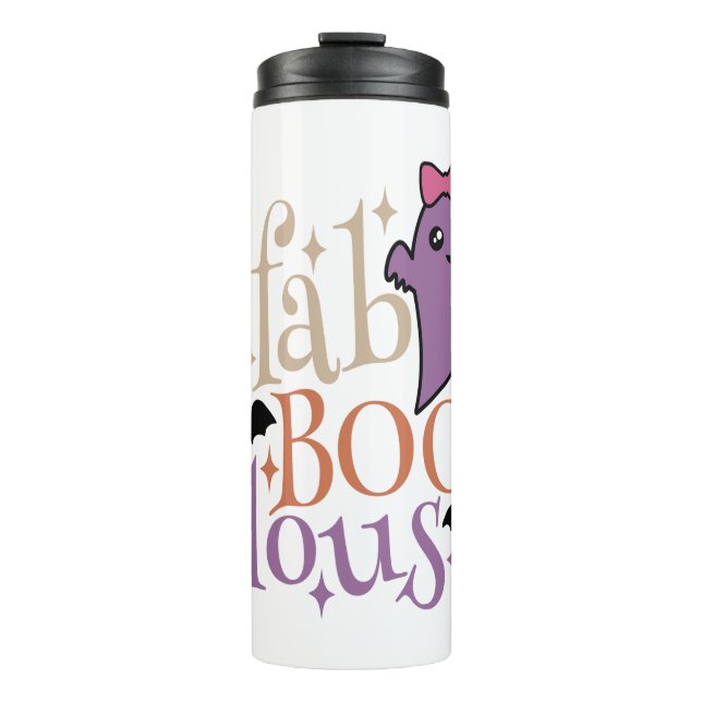 Fa BOO Lous Fa BOO Lous Halloween Ghost Thermal Tumbler (Front)
