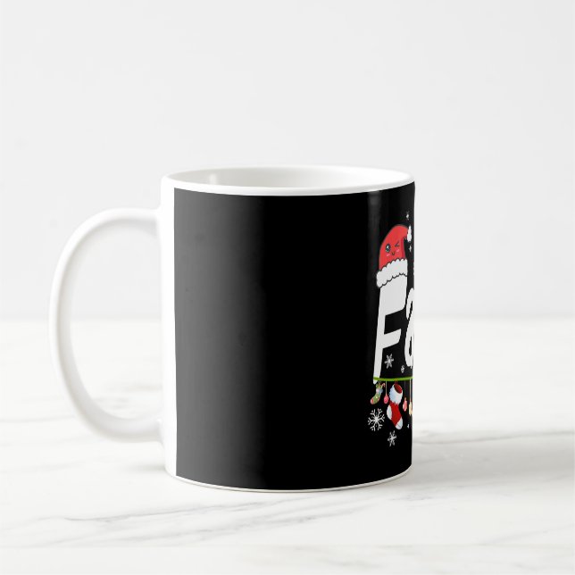 Fa (La)8 Funny Christmas 2021 - Santa Fa La Math G Coffee Mug (Left)