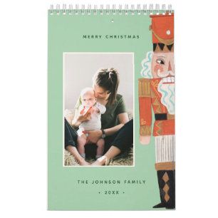 Fa La La Christmas Nutcracker Ballet Dancer Photo Calendar