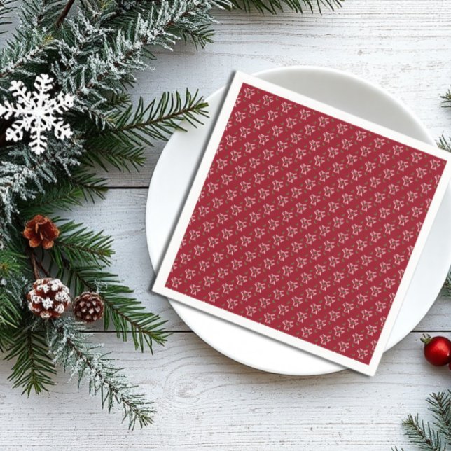 Fa La La Festive Holly Christmas Napkins (Creator Uploaded)