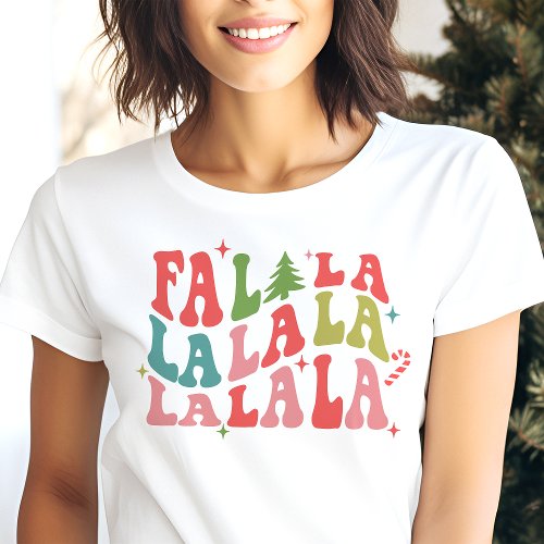 Fa La La Fun Festive Christmas Tri_Blend Shirt