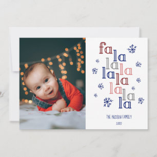 Fa La La Holiday Card