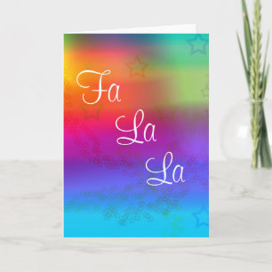 Fa La La Holiday Card